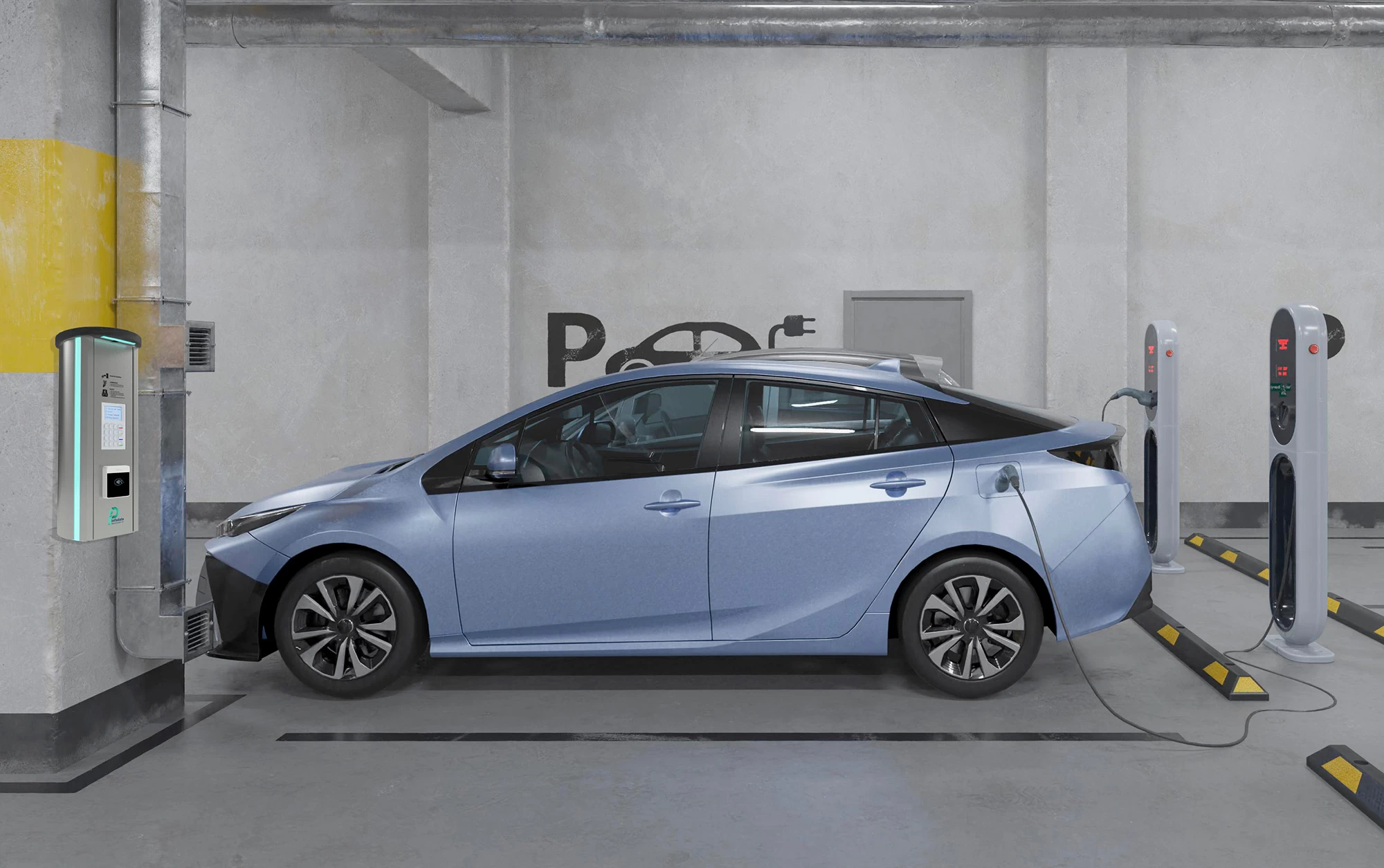 Uusi edullinen maksuautomaatti sähköautojen lataukseen