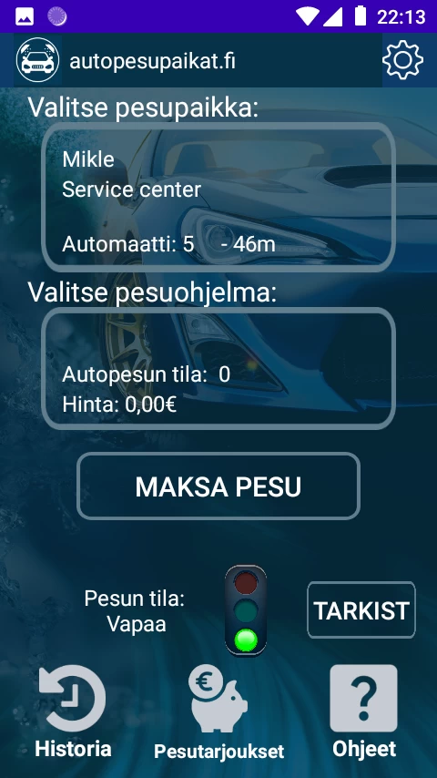 autopesupaikat